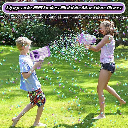 69 Holes Bubbles Machine Gun