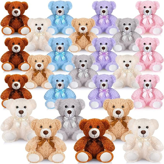 24 Pcs Stuffed Animals Bears